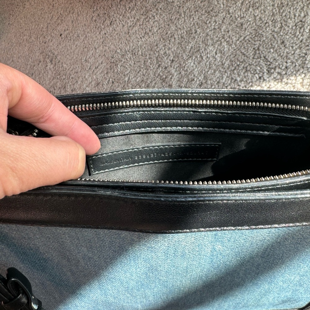 Balenciaga Denim Crossbody Bag - Picture 5 of 16